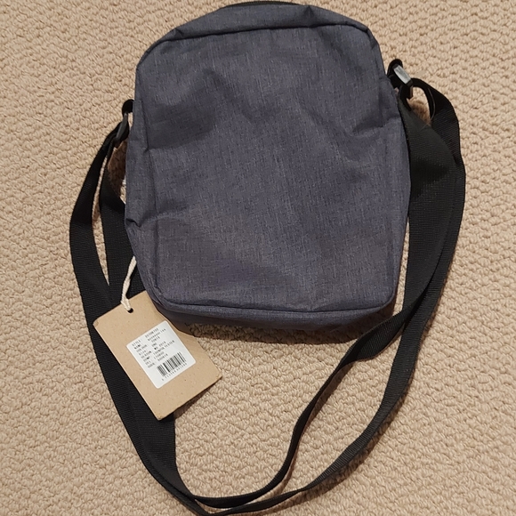 NWT Grey Nylon Crossbody Bag - Picture 3 of 4